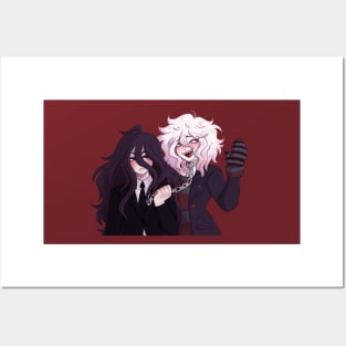 Izuru Kamukira and Servant Komaeda Posters and Art